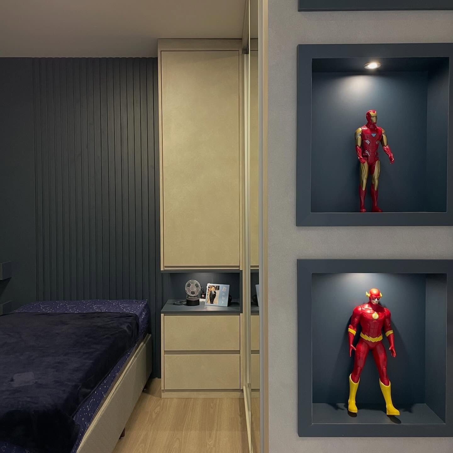 Dormitório Teen com Nichos